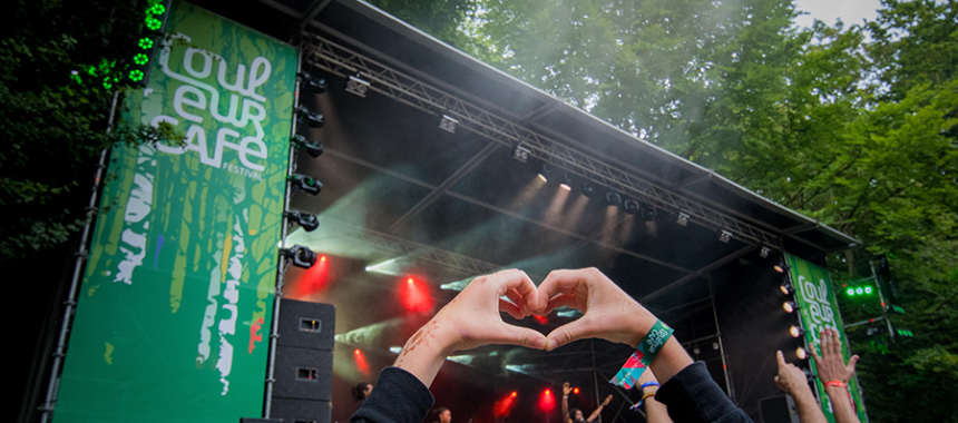 The 29th edition of Couleur Café once again in the beautiful parc next to the Atomium. 